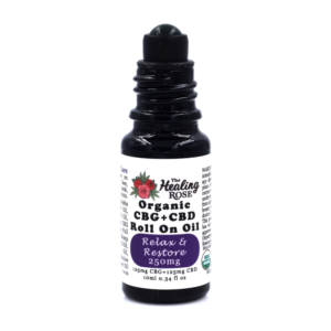 Organic Relax & Restore CBG+CBD Roll On Oil | 250mg