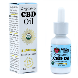 Organic Broad Spectrum CBD Oil | 2400mg